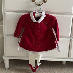 Shabby chic baby dress